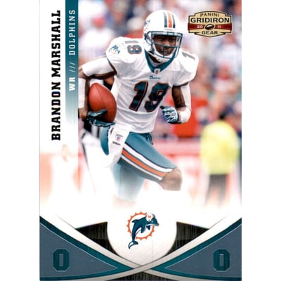 2011 Panini Gridiron Gear Platinum O's #11 Brandon Marshall