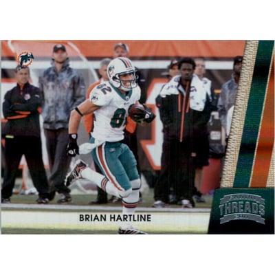 2011 Panini Threads Platinum #78 Brian Hartline