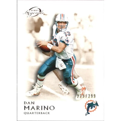 2011 Topps Legends Bronze #100 Dan Marino