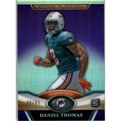 2011 Topps Platinum Purple Refractors #44 Daniel Thomas