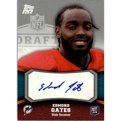 2011 Topps Rising Rookies Rookie Autographs #183 Edmond Gates