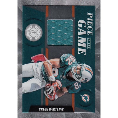 2011 Totally Certified Piece of the Game #27 Brian Hartline/149
