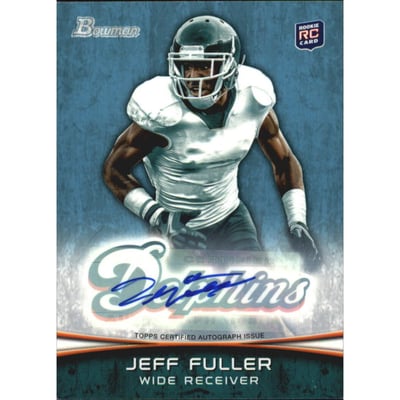 2012 Bowman Rookie Autographs #123 Jeff Fuller