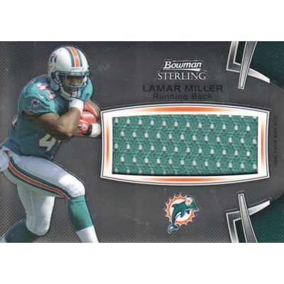 2012 Bowman Sterling #BSJRRLM Lamar Miller JSY