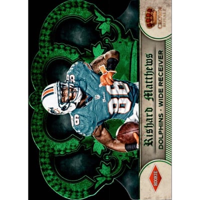 2012 Crown Royale Green #230 Rishard Matthews