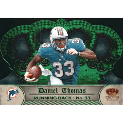 2012 Crown Royale Green #49 Daniel Thomas