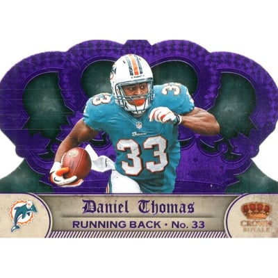 2012 Crown Royale Purple #49 Daniel Thomas