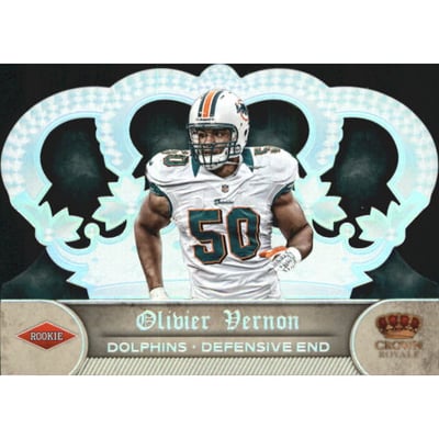 2012 Crown Royale Silver Holofoil #224 Olivier Vernon