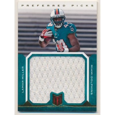 2012 Momentum Preferred Picks Jumbo #14 Lamar Miller
