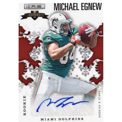 2012 Rookies and Stars Rookie Crusade Autographs Red #22 Michael Egnew/199