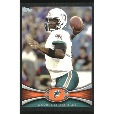 2012 Topps Black #435 David Garrard