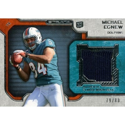 2012 Topps Strata Rookie Jerseys Patch #RRME Michael Egnew