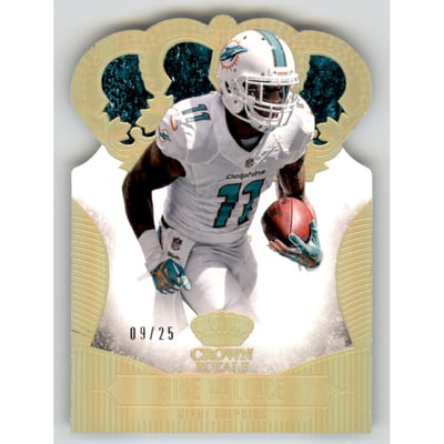 2013 Crown Royale Gold Holofoil #70 Mike Wallace