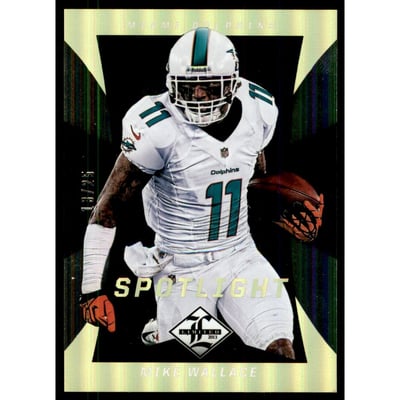 2013 Limited Gold Spotlight #54 Mike Wallace