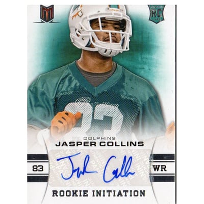 2013 Momentum Rookie Initiation Signatures #43 Jasper Collins/299