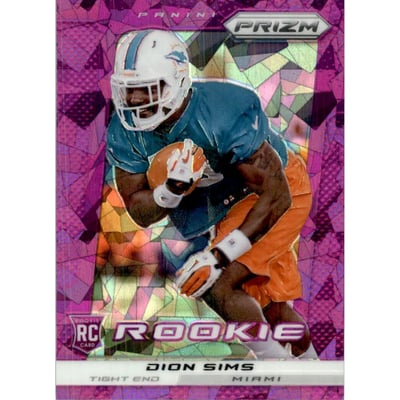 2013 Panini Prizm Prizms Purple Pulsar #231 Dion Sims