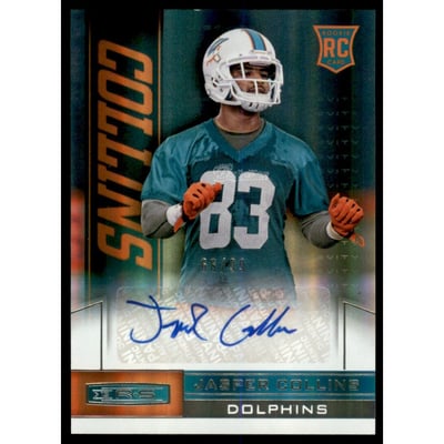 2013 Rookies and Stars Rookie Autographs Longevity Holofoil #157 Jasper Collins