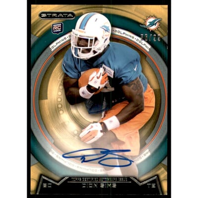 2013 Topps Strata Autographs Gold #170 Dion Sims EXCH