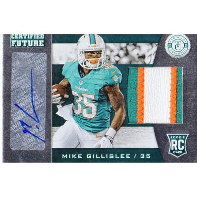 2013 Totally Certified Future Signature Materials Prime #27 Mike Gillislee