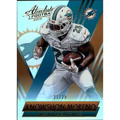 2014 Absolute Spectrum Gold #86 Knowshon Moreno