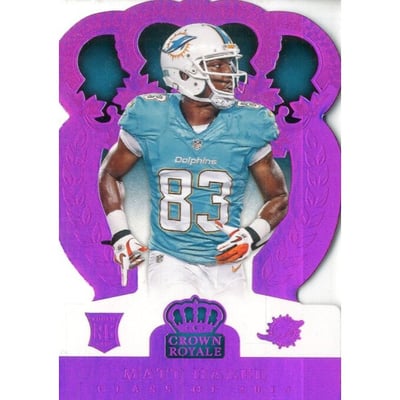 2014 Crown Royale Retail Red Holofoil #187 Matt Hazel