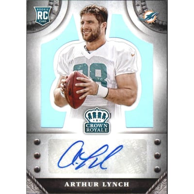 2014 Crown Royale Rookie Signatures #SAL Arthur Lynch/99