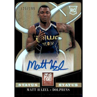 2014 Elite Status Gold #170 Matt Hazel AU/199