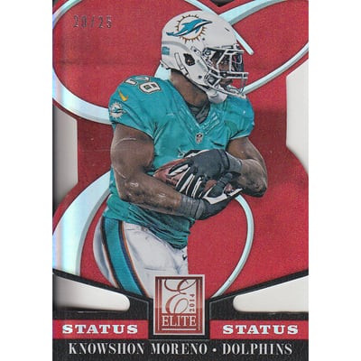 2014 Elite Status Red #53 Knowshon Moreno