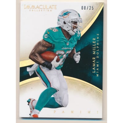 2014 Immaculate Collection Gold #10 Lamar Miller