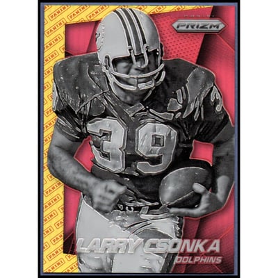 2014 Panini Prizm Prizms Panini Logo #15 Larry Csonka