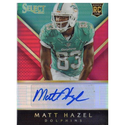 2014 Select Rookie Autographs Prizm Fuchsia #RARR Richard Rodgers/199