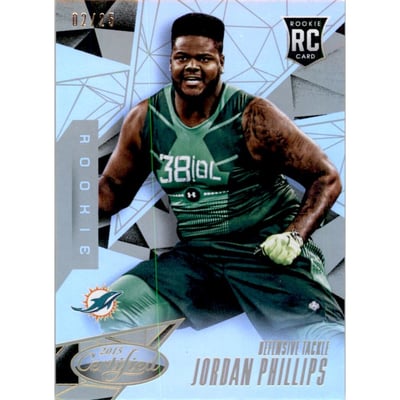 2015 Certified Mirror Gold #195 Jordan Phillips
