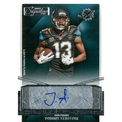 2015 Donruss Signature Series #13 Tommy Streeter