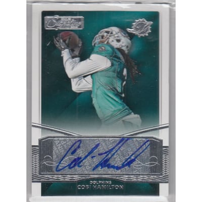 2015 Donruss Signature Series #19 Cobi Hamilton