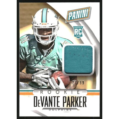 2015 Panini National Convention #53 DeVante Parker JSY/99 FB