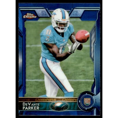2015 Topps Chrome Mini Blue Refractors #103 DeVante Parker
