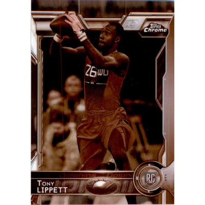 2015 Topps Chrome Sepia Refractors #166 Tony Lippett
