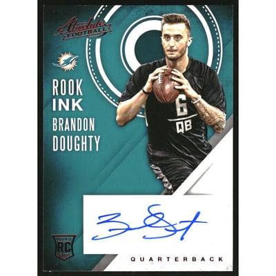 2016 Absolute Rook Ink Red #8 Brandon Doughty