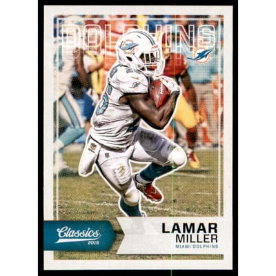 2016 Classics Blank Back #8 Lamar Miller