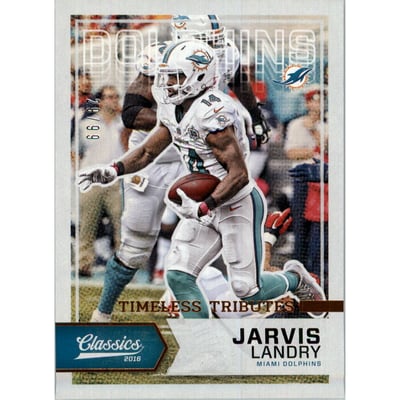2016 Classics Timeless Tributes Bronze #18 Jarvis Landry