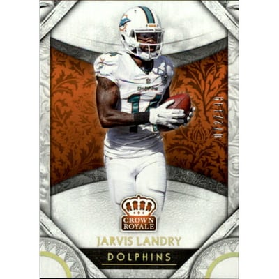 2016 Crown Royale Holo Gold #48 Jarvis Landry