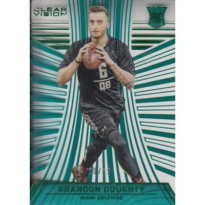 2016 Panini Clear Vision Emerald #124 Brandon Doughty L1