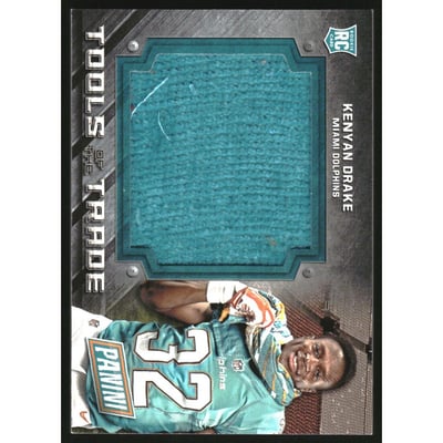 2016 Panini National Convention Tools of the Trade Jumbo #10 Kenyan Drake