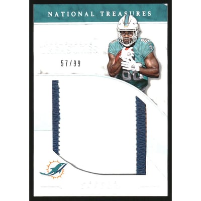 2016 Panini National Treasures Tremendous Treasures Materials #TTRLC Leonte Carroo/99