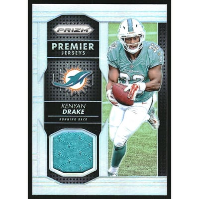 2016 Panini Prizm Prizm Premier Jerseys #31 Kenyan Drake