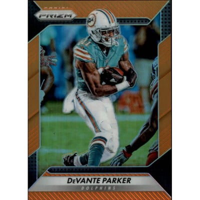 2016 Panini Prizm Prizms Orange #170 DeVante Parker