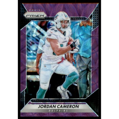 2016 Panini Prizm Prizms Purple Scope #200 Jordan Cameron
