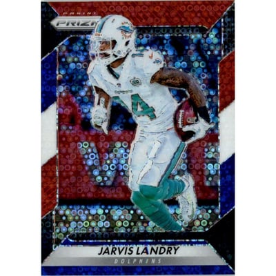 2016 Panini Prizm Prizms Red White and Blue #190 Jarvis Landry