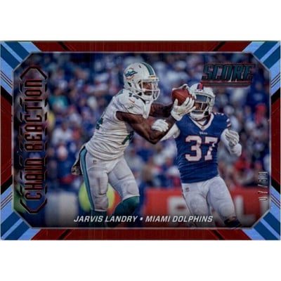 2016 Score Chain Reaction Jumbo Red #6 Jarvis Landry