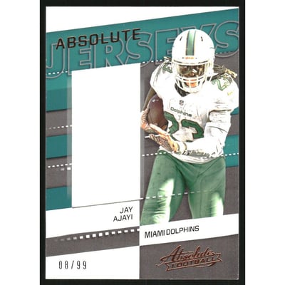 2017 Absolute Jerseys #12 Jay Ajayi